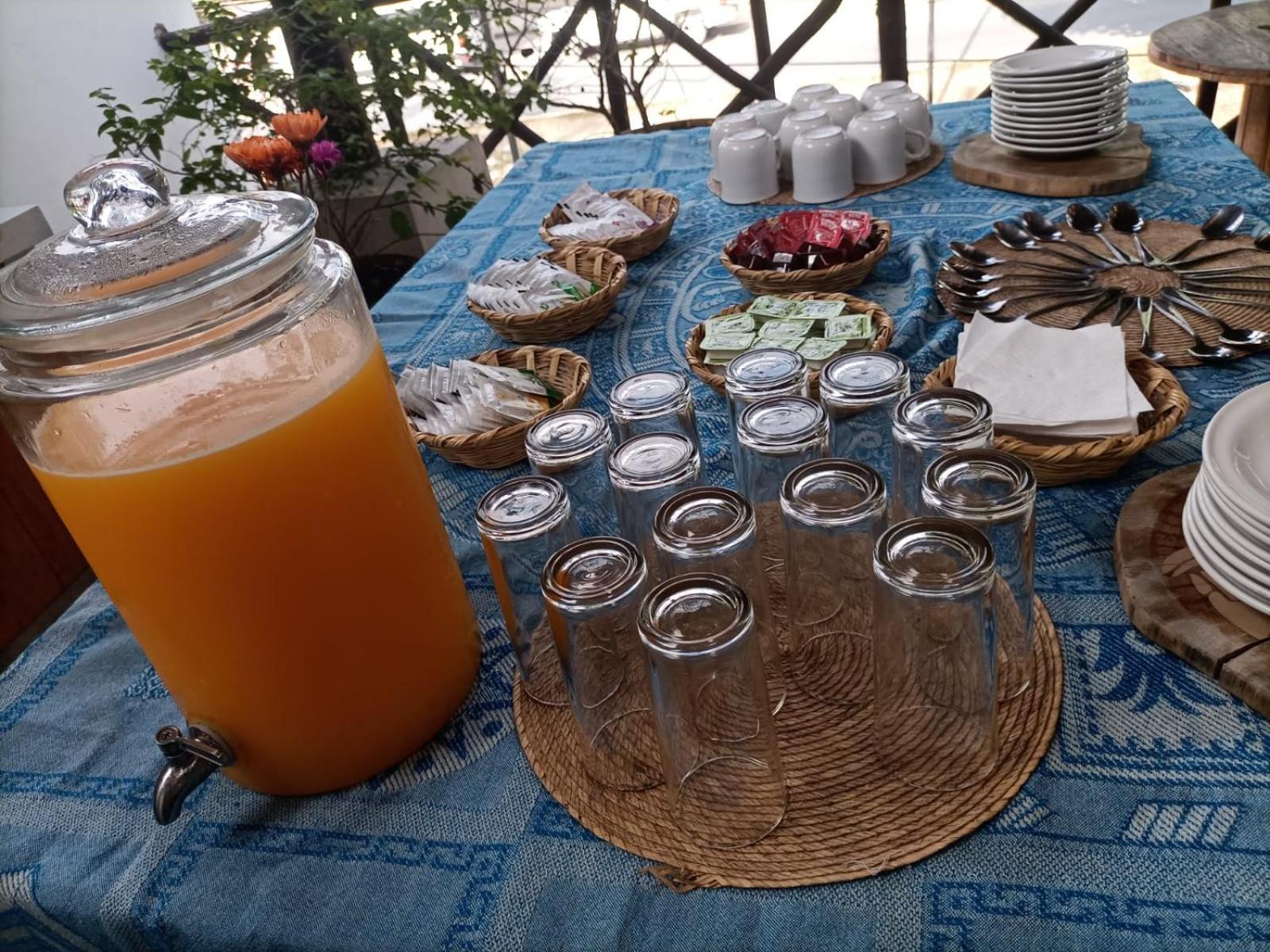 Mio Tulum Hotel Boutique Exterior photo A typical breakfast in Morocco